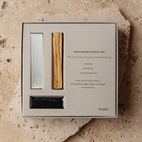 grounding crystal gift set