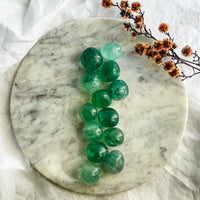green fluorite tumble