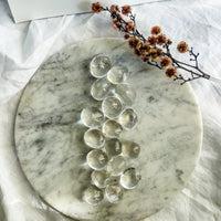 clear quartz tumble