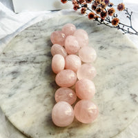rose quartz tumble