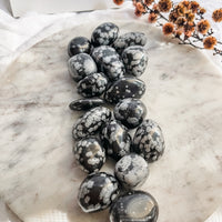obsidian snowflake tumble