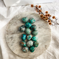 chrysocolla tumble