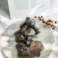 smoky quartz rough