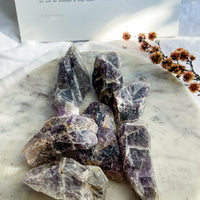 amethyst chevron rough