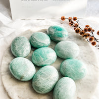amazonite palm stone