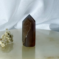 agate druzy point 22
