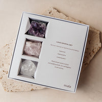 love crystal gift set