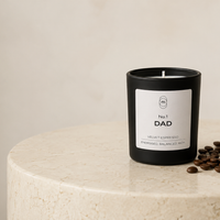 Crystal infused No.1 Dad candle