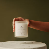 zodiac series - crystal infused candle - virgo