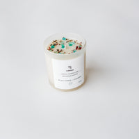 zodiac series - crystal infused candle - virgo