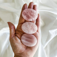 rose quartz worry stone