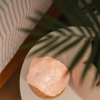 rose quartz lamp