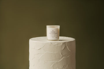 zodiac series - crystal infused candle - capricorn