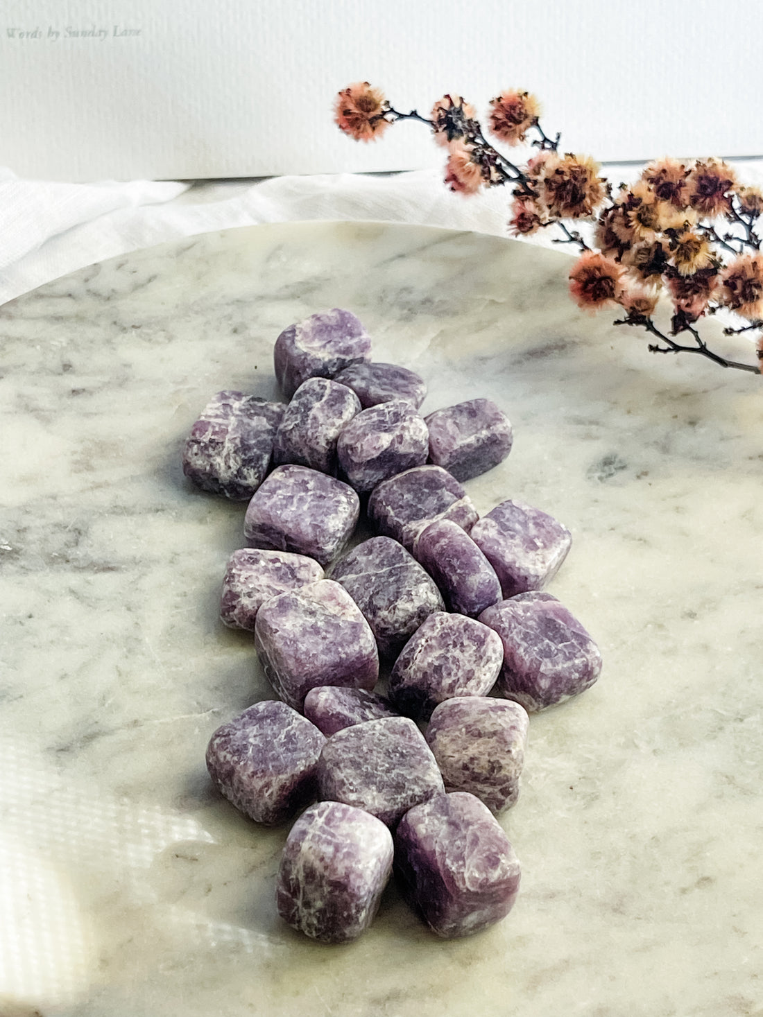 lepidolite tumble