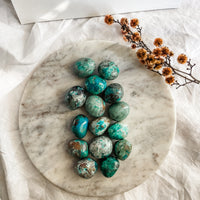 chrysocolla tumble