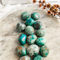 chrysocolla tumble