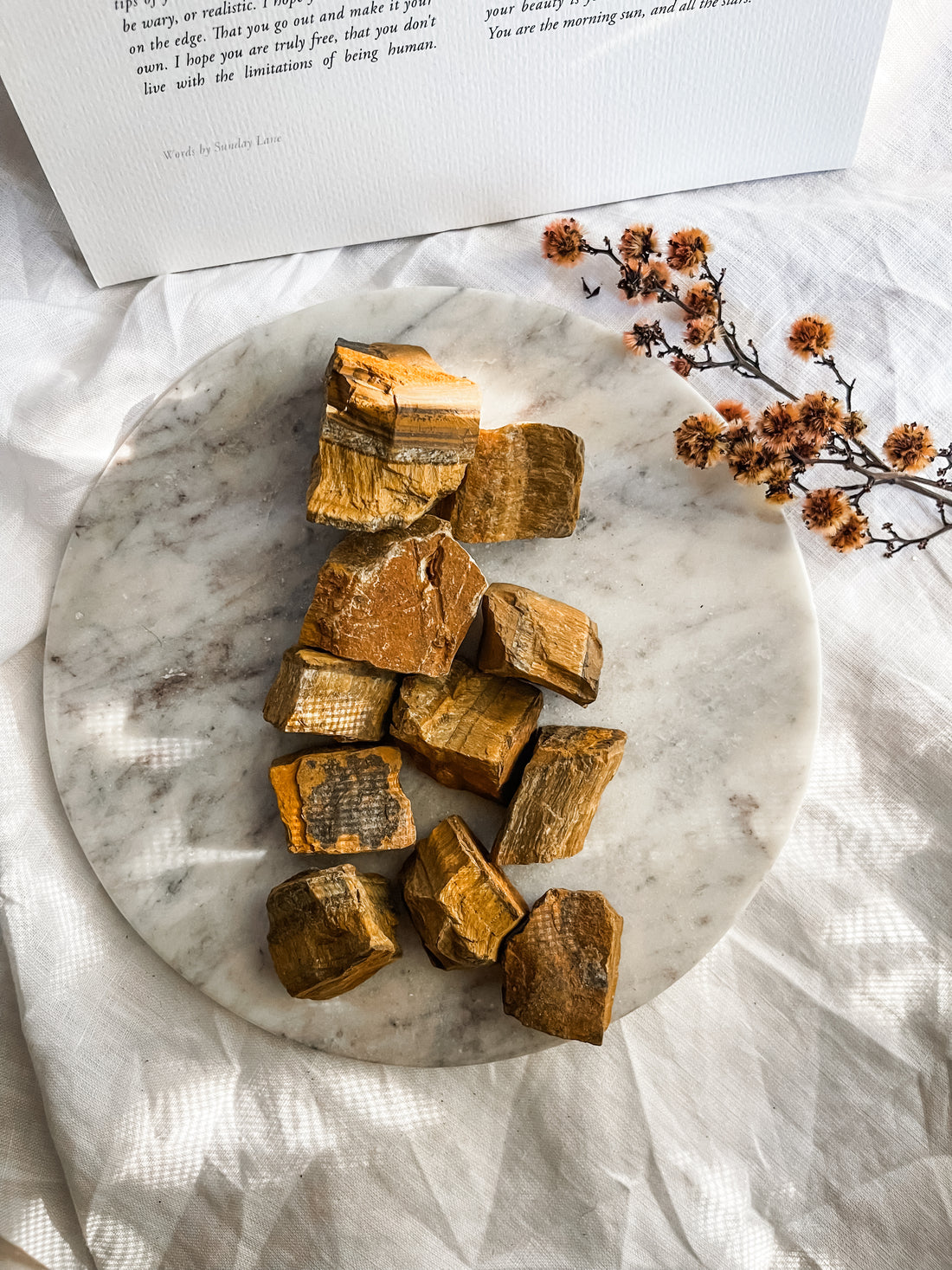 tiger eye rough - small