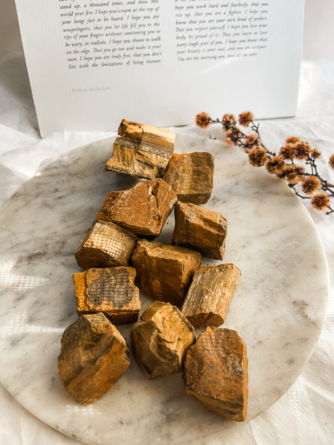 tiger eye rough - small