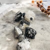 tourmaline quartz rough