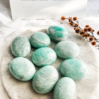 amazonite palm stone
