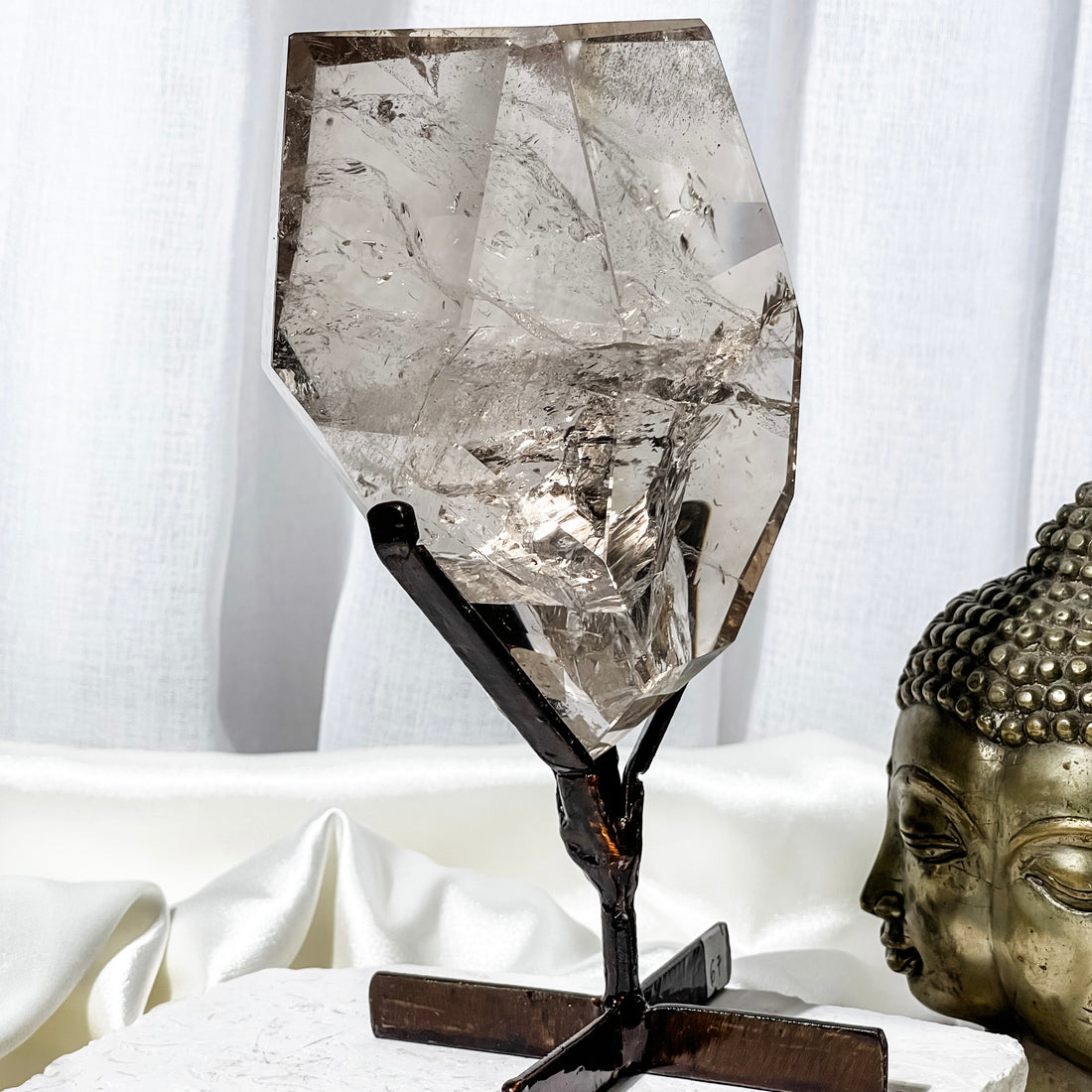 citrine on brass stand 02
