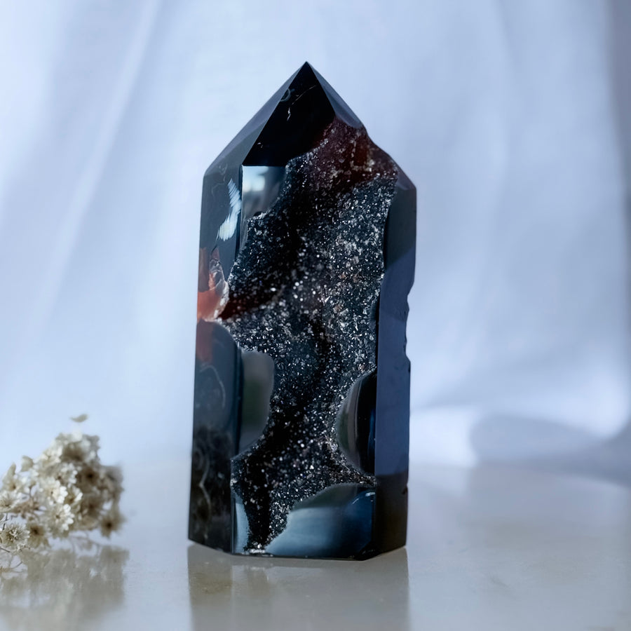 agate druzy point 03