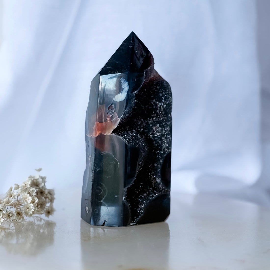 agate druzy point 03