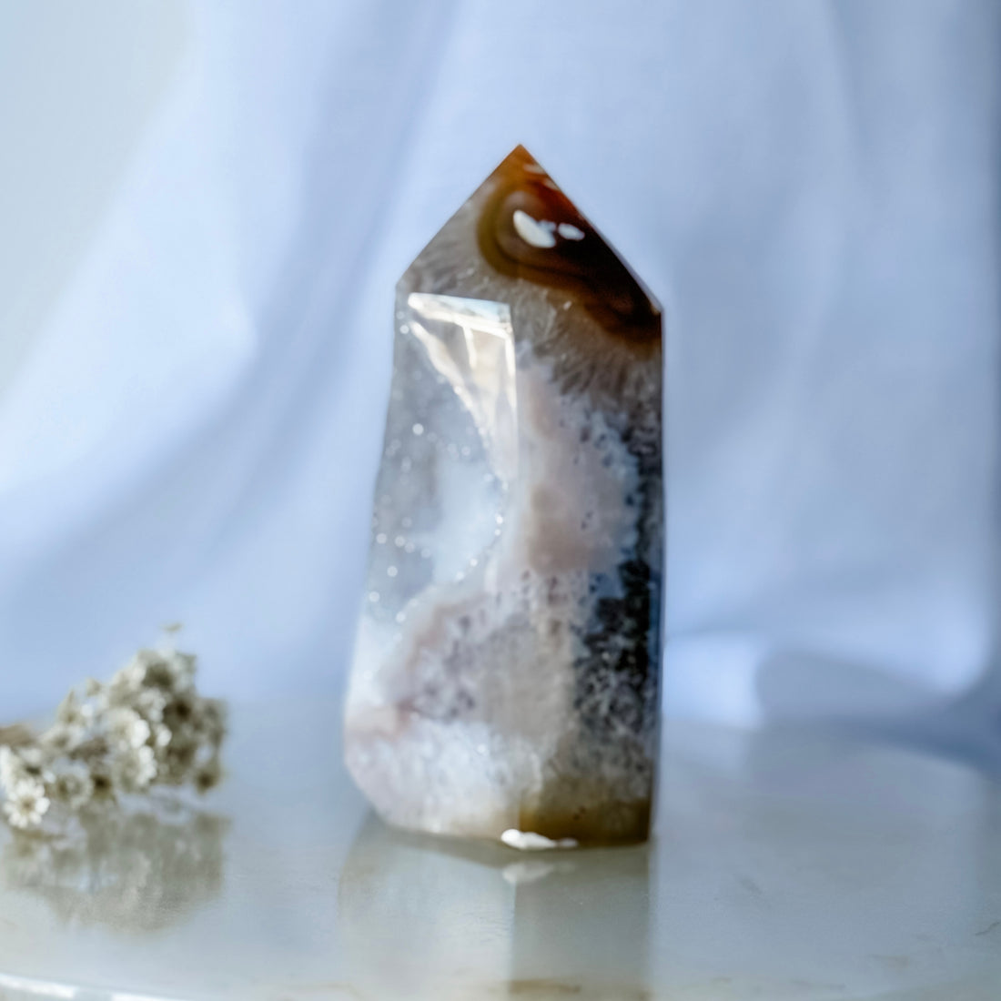 agate druzy point 04