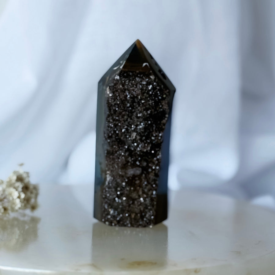agate druzy point 05