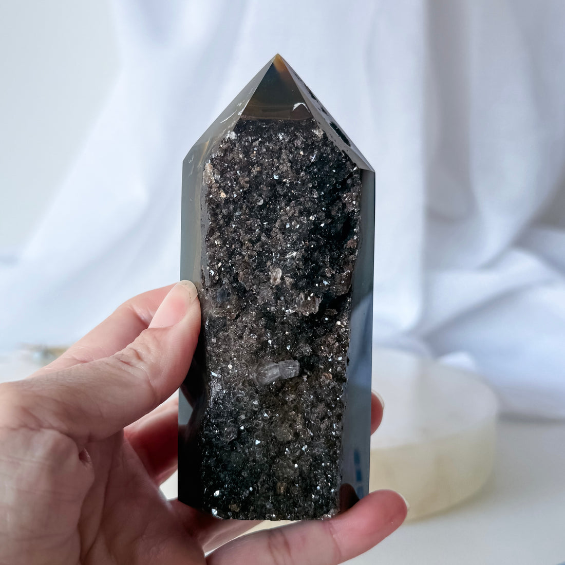 agate druzy point 05