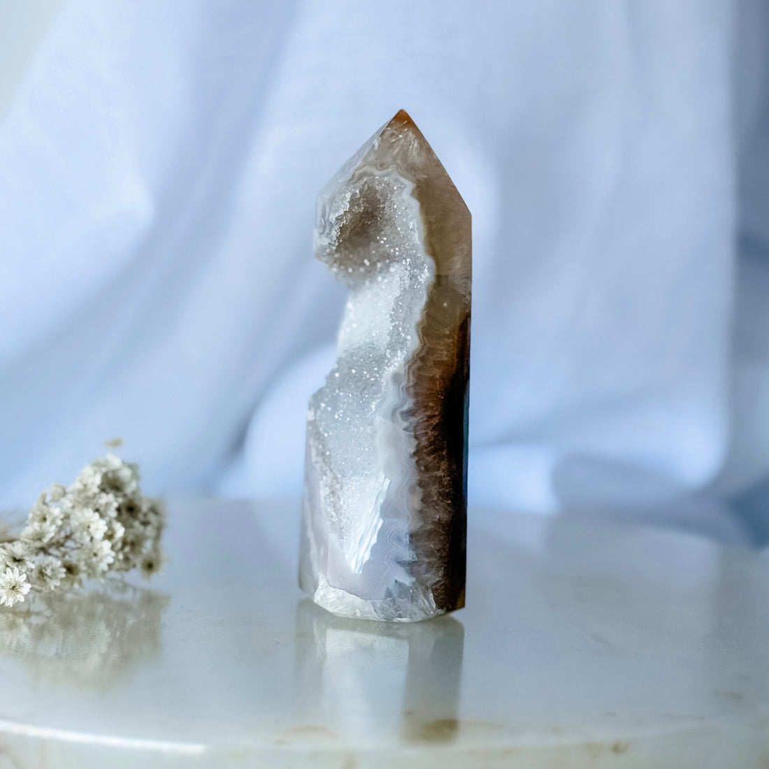 agate druzy point 06