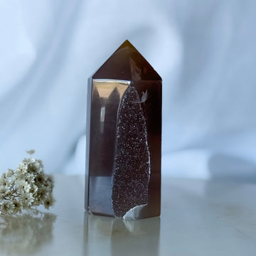 agate druzy point 08