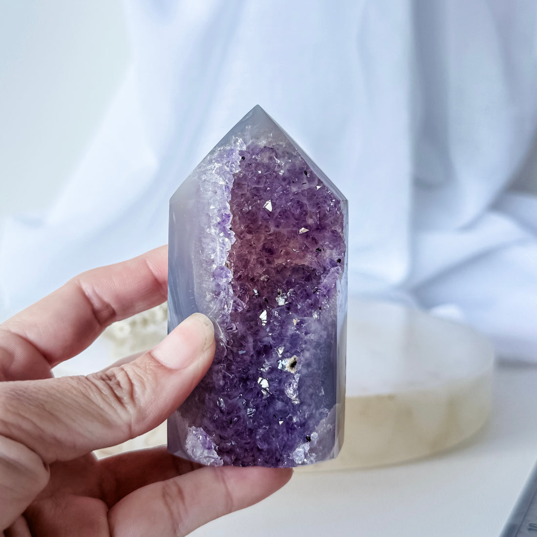 agate druzy point 09