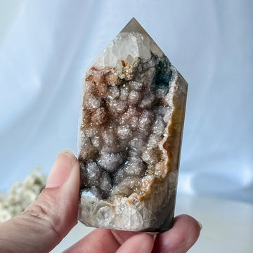agate druzy point 16