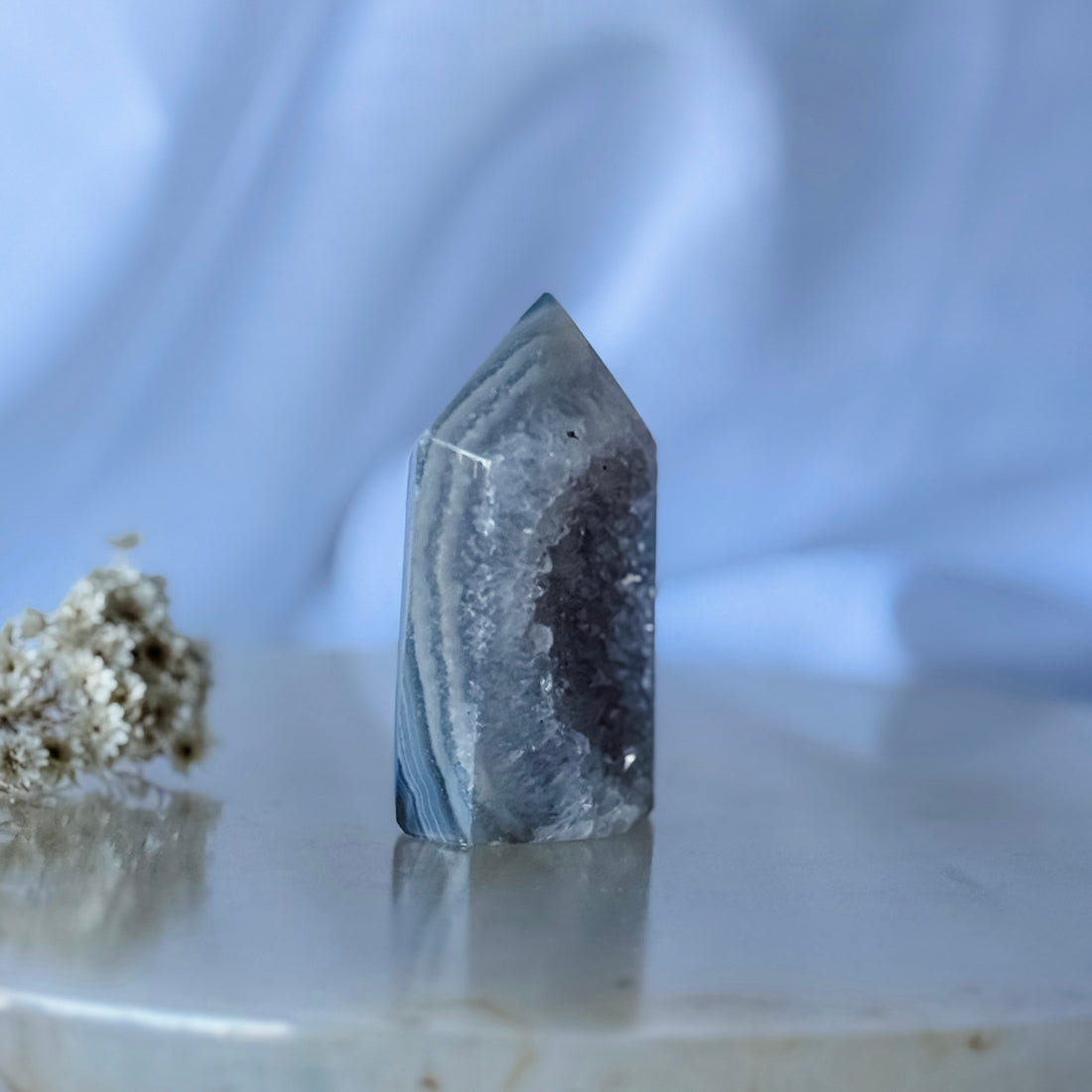 agate druzy point 20