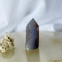 agate druzy point 23