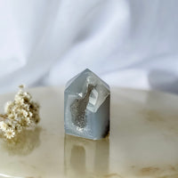 agate druzy point 24