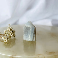 agate druzy point 25