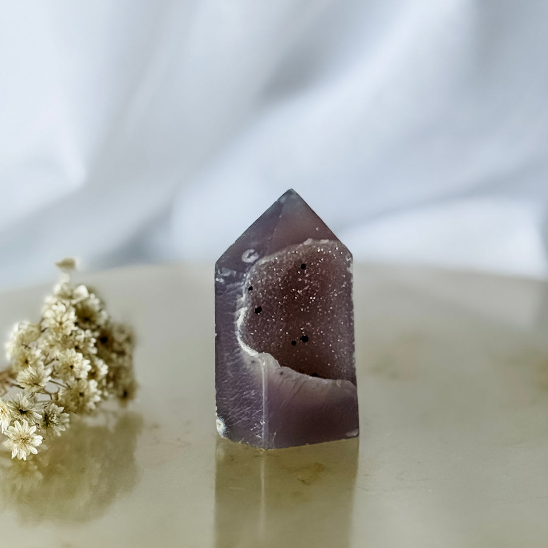 agate druzy point 26