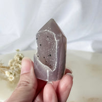 agate druzy point 26