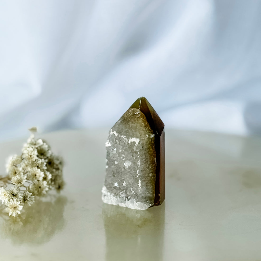 agate druzy point 27