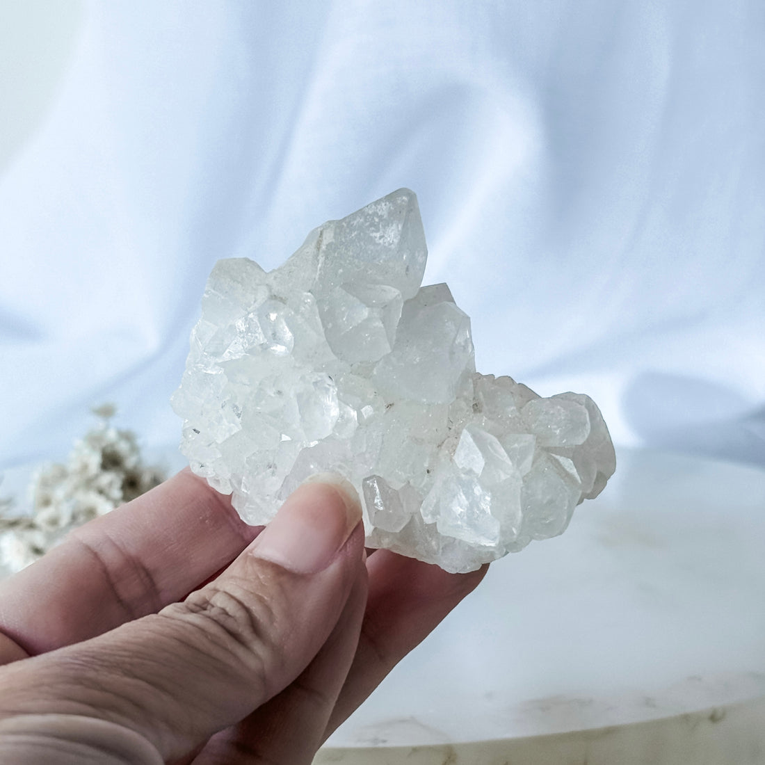 apophyllite cluster 10