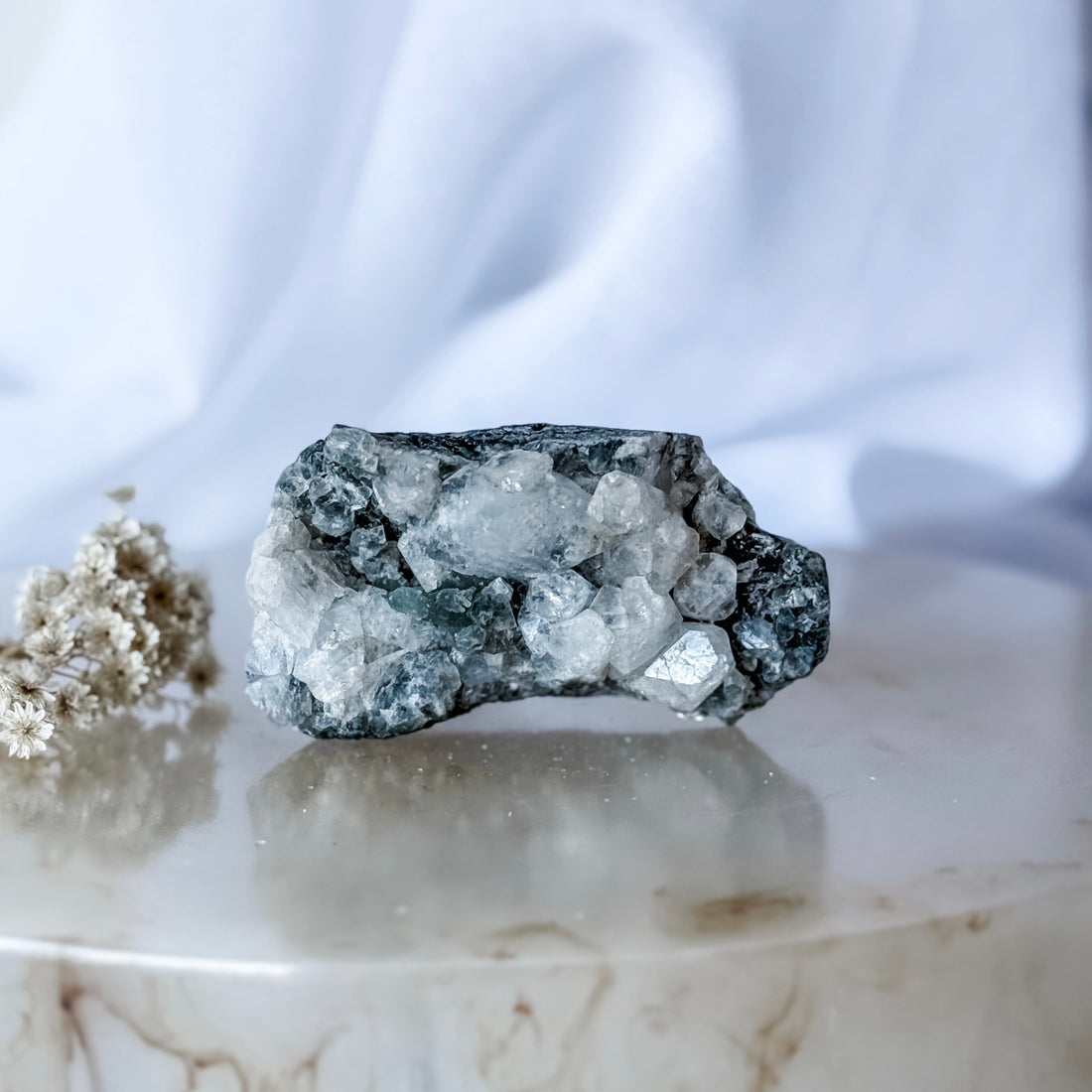 apophyllite cluster 12
