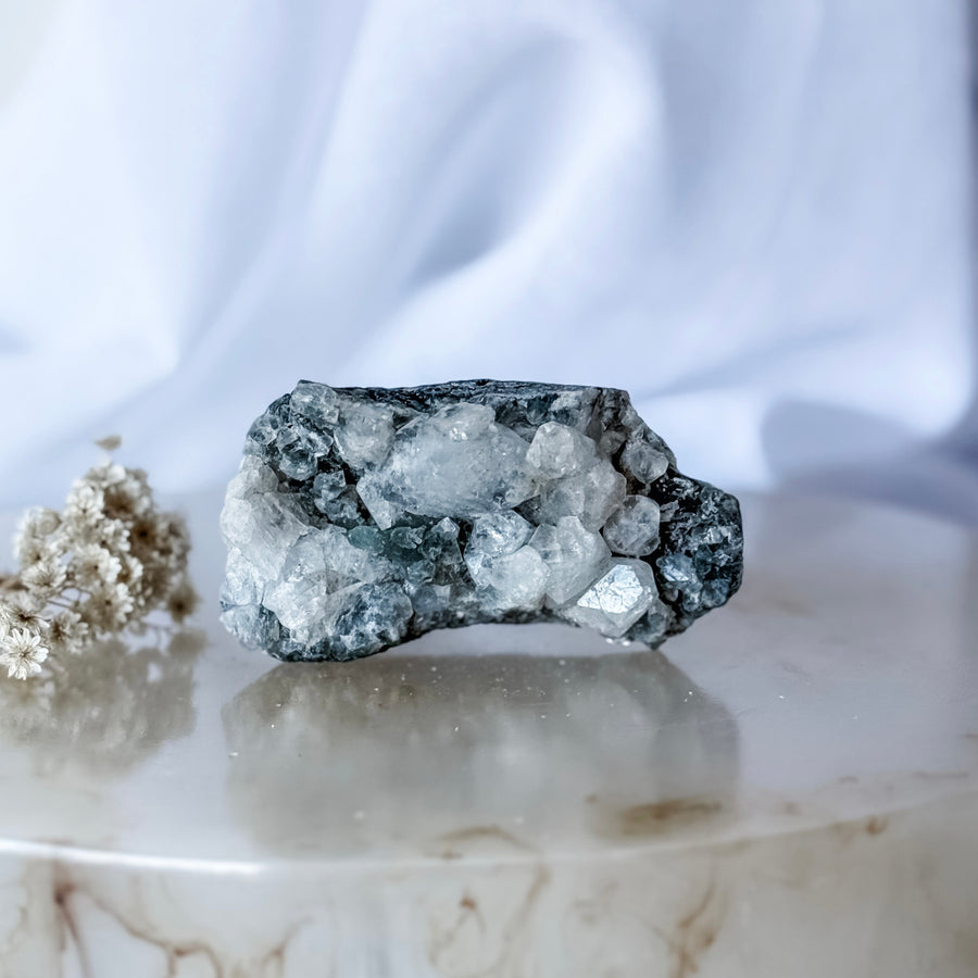 apophyllite cluster 12
