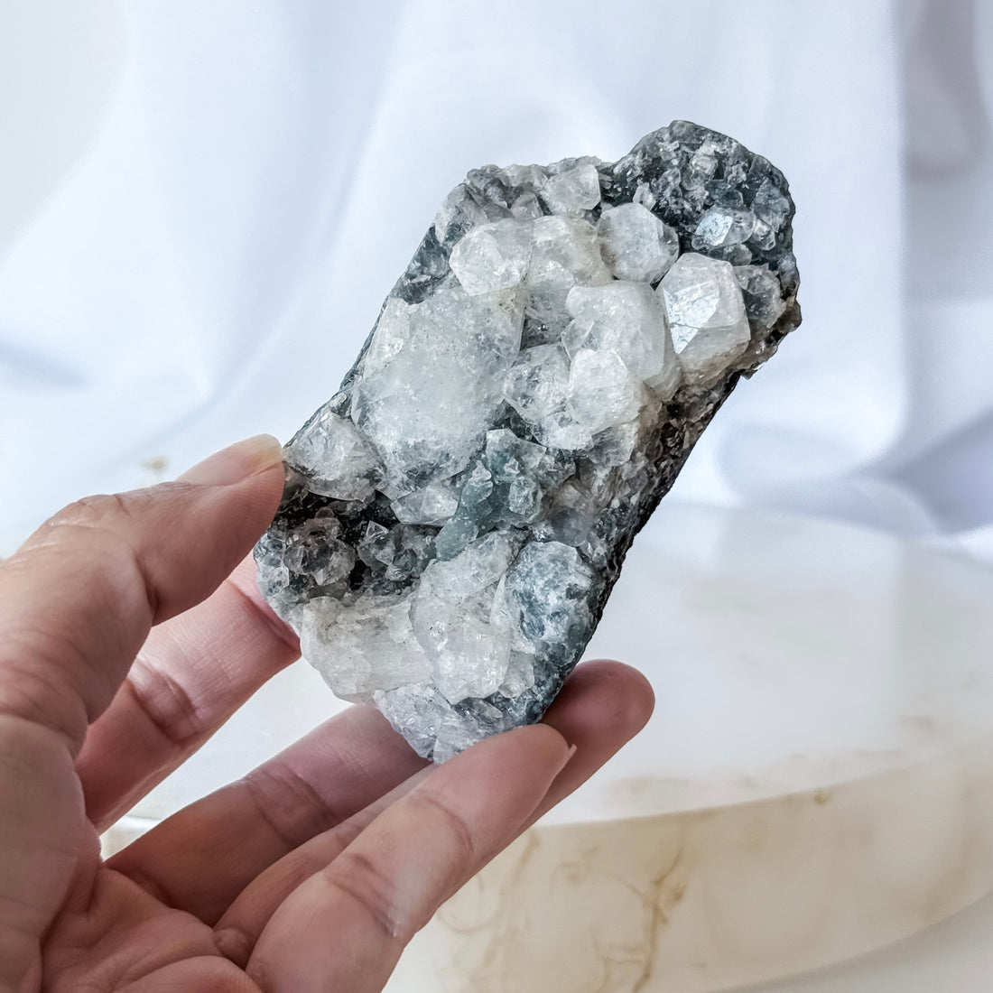apophyllite cluster 12