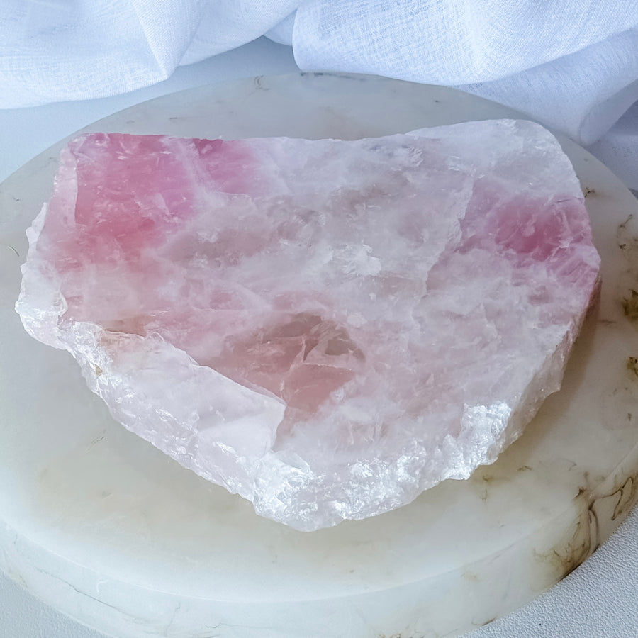 rose quartz slab 01