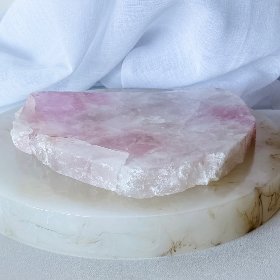 rose quartz slab 01