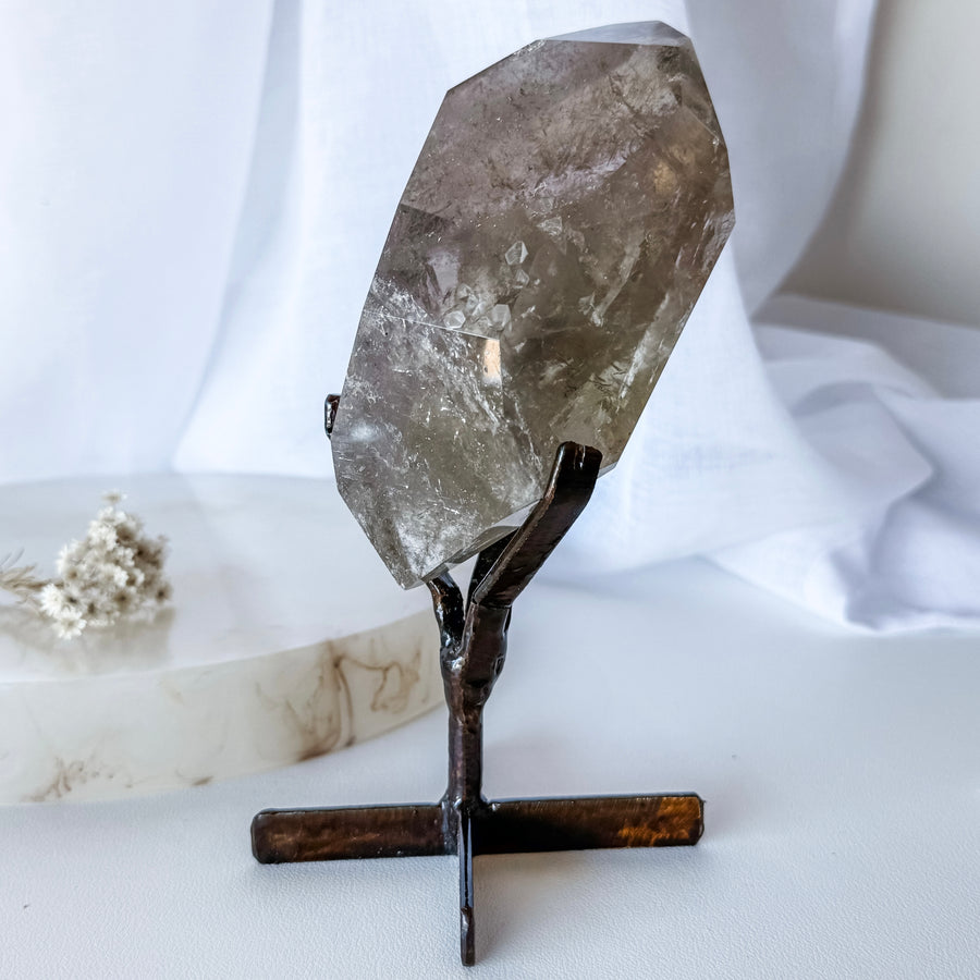 citrine on brass stand 03