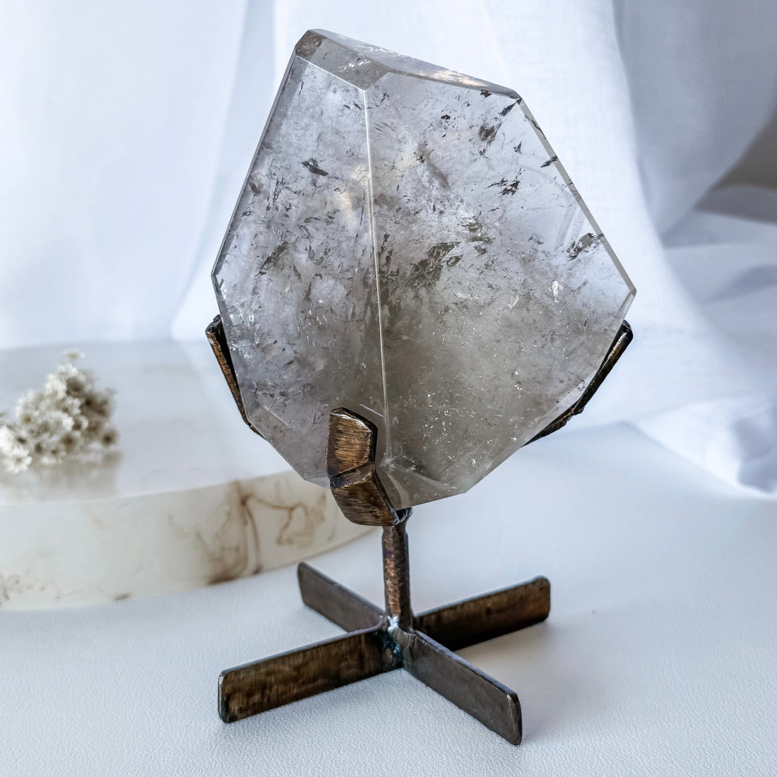 citrine on brass stand 04