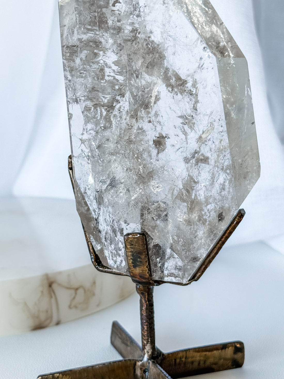 citrine on brass stand 05